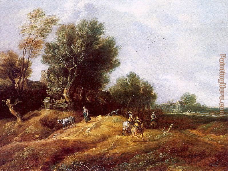 peeters Landscape with Dunes painting - Unknown Artist peeters Landscape with Dunes art painting